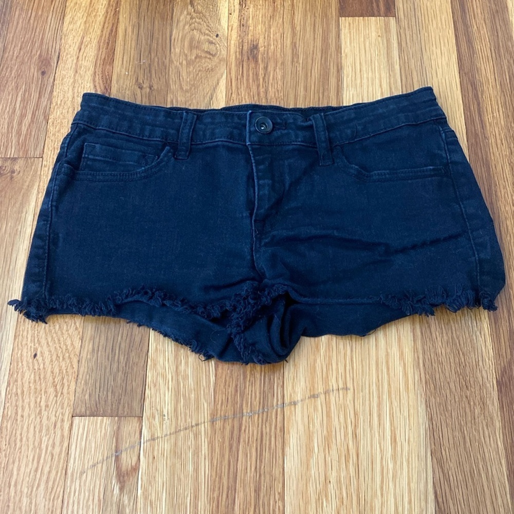 Klique B Women’s Black Denim Shorts Size M